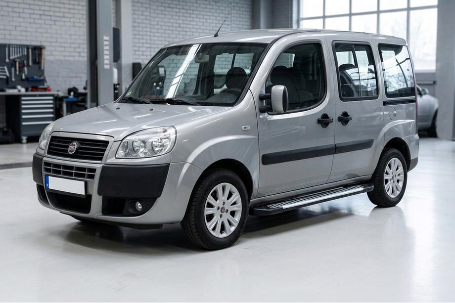 Fiat Doblo I 2005–2010 Bočné nášľapy Line (2 ks, hliník) Image