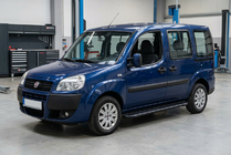 Fiat Doblo I 2005–2010 Bočné nášľapy Bosphorus Black (2 ks, hliník) fotografia 1