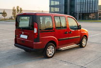 Fiat Doblo I 2005–2010 Bočné nášľapy Rainbow (2 ks, hliník) fotografia 1