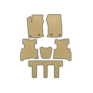 EVA rohože do interiéru (3 rady, 2014-2024, 7-miestne, Béžová)