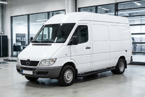 Mercedes Sprinter W901/902/903/904/905 1995–2006 Bočné nášľapy Allmond Black (2 ks, hliník) fotografia 1