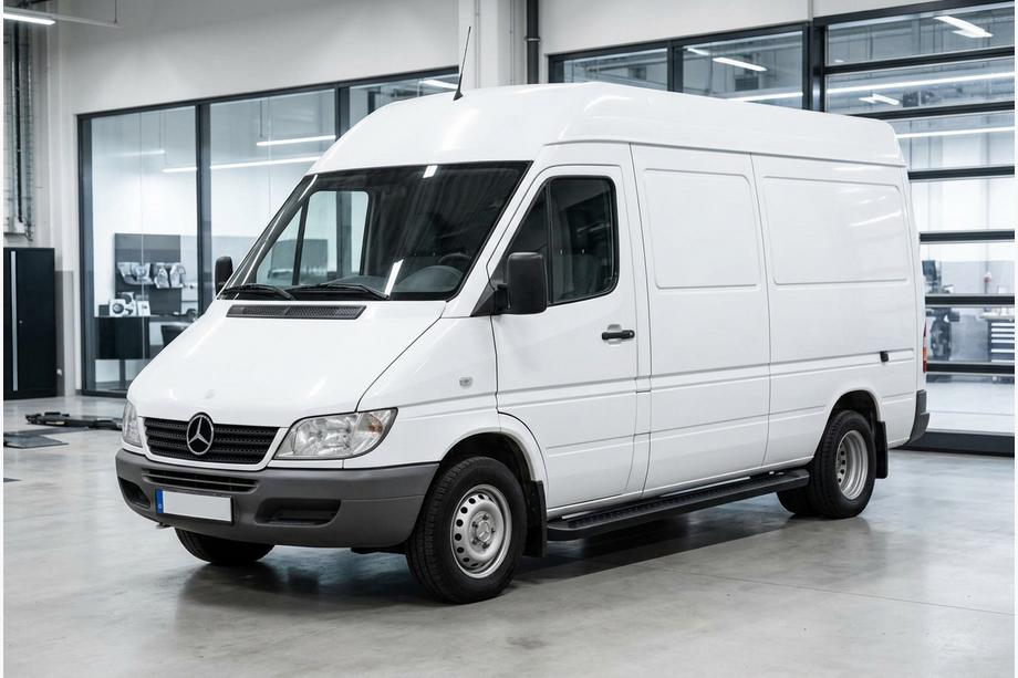 Mercedes Sprinter W901/902/903/904/905 1995–2006 Bočné nášľapy Allmond Black (2 ks, hliník) Image