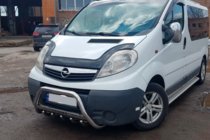 Opel Vivaro 2001–2015 Predný ochranný rám WT003-4 (nerez) S nápisom fotografia 8