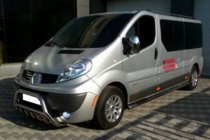 Opel Vivaro 2001–2015 Predný ochranný rám WT003-4 (nerez) S nápisom fotografia 11