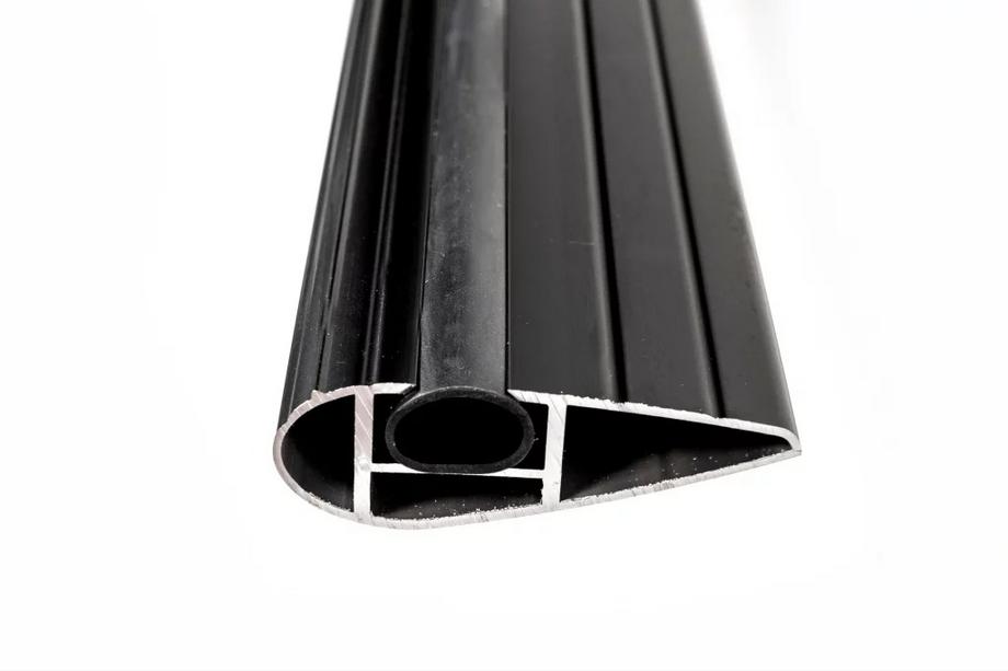 Peugeot Partner/Rifter 2019– Strešný nosič (priečniky) na integrované strešné lyžiny Wingbar V2 (2 ks) Sivá Fotografia 14
