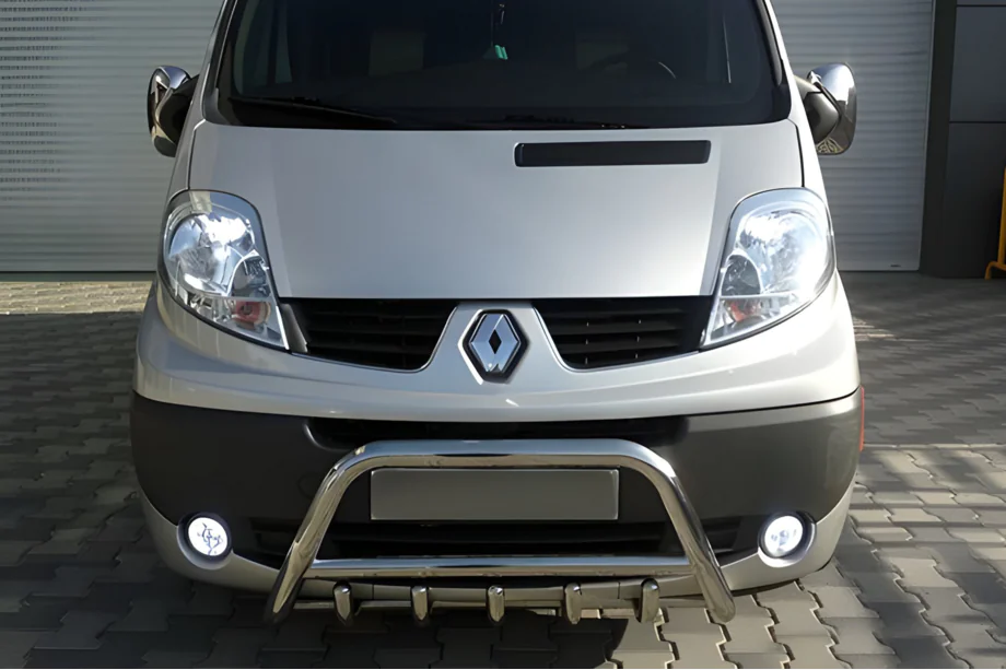 Renault Trafic 2001–2015 Predný ochranný rám WT003-4 (nerez) Image