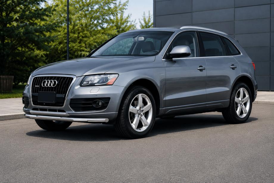 Audi Q5 2008–2017 Predný ochranný rám ST008 (nerez) Image