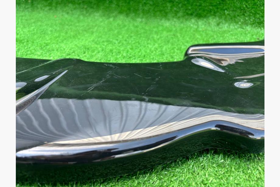 Volkswagen Golf 7/E-Golf 2012–2020 Výpredaj: Predný lip spoiler DPT V-4 (pre R / R-Line HB, 2017-2019, čierny lesklý) Fotografia 3