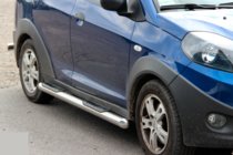 Chery Beat 2009–2015 Bočné trubky (2 ks, nerez) fotografia 1