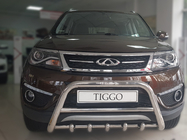 Chery Tiggo 5 2013– Predný ochranný rám WT003 (nerez) fotografia 1