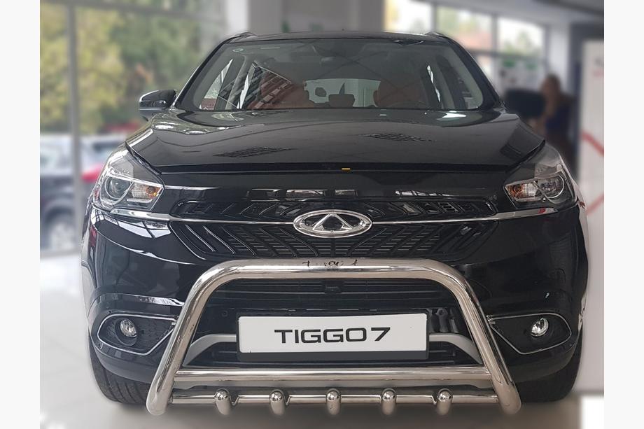 Chery Tiggo 7 2016–2019 Predný ochranný rám WT003 (nerez) Image