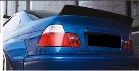 BMW 3 E46 1998–2006 Spojler (pre Coupe, na lakovanie) fotografia 1