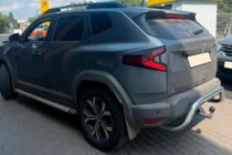 Dacia Duster 2024– Zadný ochranný oblúk AK007 (nerez) fotografia 2