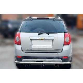 Zadný ochranný rám AK005 (nerez) Chevrolet Captiva 2006–2019 fotografia 2