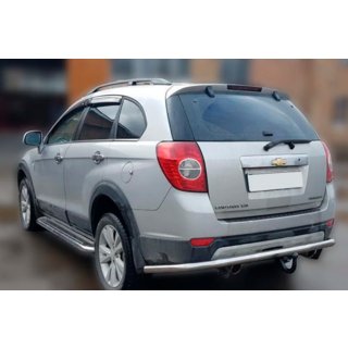 Zadný ochranný rám AK005 (nerez) Chevrolet Captiva 2006–2019 fotografia 3