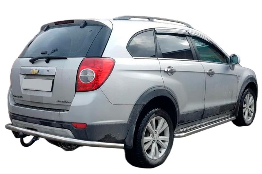 Chevrolet Captiva 2006–2019 Zadný ochranný rám AK005 (nerez) Image
