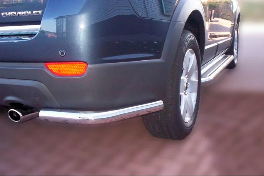 Chevrolet Captiva 2006–2019 Zadné rohové diely AK003 (2 ks, nerez) Image