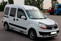 Renault Kangoo 1998–2008 Bočné trubky (2 ks, nerez) fotografia 4