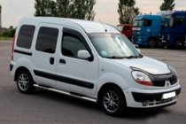 Renault Kangoo 1998–2008 Bočné trubky (2 ks, nerez) fotografia 3
