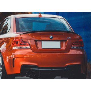 Spojler P-Style (pre E82, čierny lesklý) BMW 1 Series E81/E82/E87/E88 2004–2011 fotografia 1
