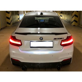 Spojler M4-Style (pre F22, čierny lesk) fotografia 1