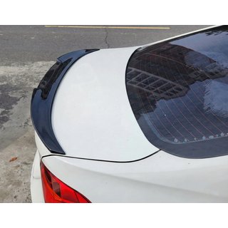 Spojler M4-Style (pre F30/F80, čierny lesklý) BMW rad 3 F30/F31 2012–2019 fotografia 1