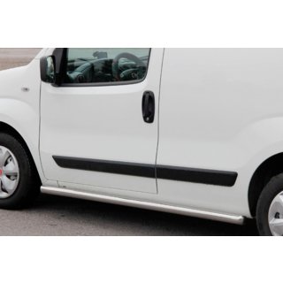 Bočné rúrky Ø60 (2 ks, nerez) Fiat Fiorino/Qubo 2008–2024 fotografia 2