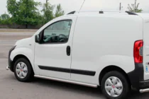 Peugeot Bipper 2008–2017 Bočné rúrky Ø60 (2 ks, nerez) fotografia 1