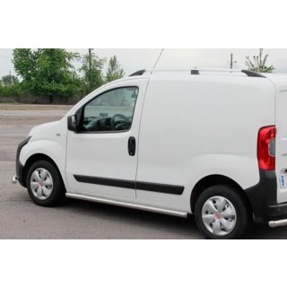 Bočné rúrky Ø60 (2 ks, nerez) Peugeot Bipper 2008–2017 fotografia 1