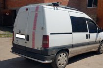 Fiat Scudo 1996–2007 Zadný ochranný rám AK005 (nerez) fotografia 3