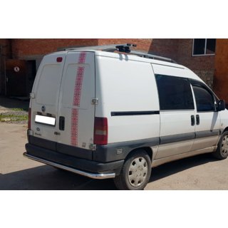 Zadný ochranný rám AK005 (nerez) Fiat Scudo 1996–2007 fotografia 3