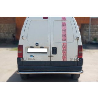 Zadný ochranný rám AK005 (nerez) Fiat Scudo 1996–2007 fotografia 1