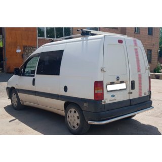 Zadný ochranný rám AK005 (nerez) Fiat Scudo 1996–2007 fotografia 2