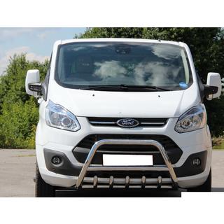 Predný ochranný rám WT003 (nerez) Ford Custom 2013–2022 fotografia 1