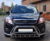 Ford Kuga 2008–2013 Predný ochranný rám (bullbar) WT003-Exclusive (nerez) fotografia 1
