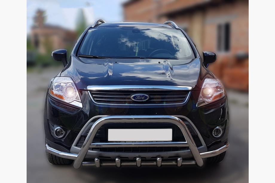 Ford Kuga 2008–2013 Predný ochranný rám (bullbar) WT003-Exclusive (nerez) Image