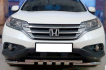 Honda CRV 2012–2016 Predný ochranný rám Shark (nerez) fotografia 1
