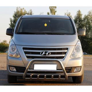 Predný ochranný rám WT003 (nerez) Hyundai H300, H1, Starex 2008–2020 fotografia 1