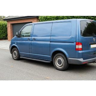 Bočné nášľapy Bosphorus Black (2 ks, hliník) Volkswagen T5 Multivan 2003–2010 fotografia 1
