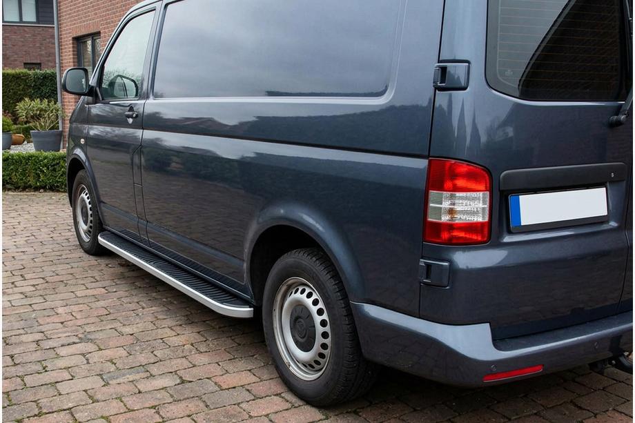 Volkswagen T5 Multivan 2003–2010 Bočné nášľapy Tayga (2 ks., hliník) Fotografia 1