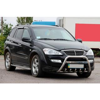 Predný ochranný rám WT004 (nerez) SsangYong Action 2005–2018 fotografia 3