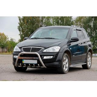 Predný ochranný rám WT004 (nerez) SsangYong Action 2005–2018 fotografia 2