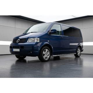 Bočné prahy Maydos V1 (2 ks, hliník ↗ nehrdzavejúca oceľ) Volkswagen T5 Caravelle 2004–2010 fotografia 1
