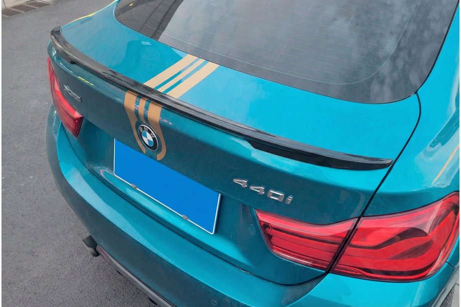 BMW 4 séria F32/F33/F36 2012–2020 Spojler P-Style (pre F36, lesklá čierna) Image