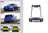 Volkswagen Golf 8 2019– R bodykit fotografia 1