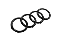 Audi Predná embléma Audi Black (285 x 100 mm) fotografia 3