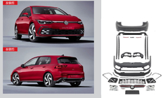 Volkswagen Golf 8 2019– GTI bodykit sada fotografia 1