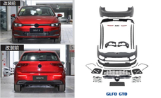Volkswagen Golf 8 2019– Sada bodykitu GTD fotografia 1