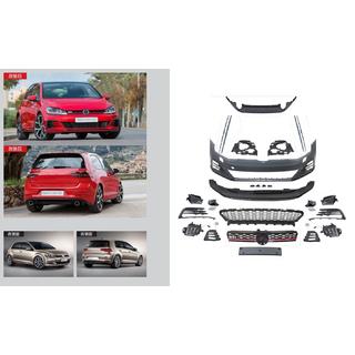 Faceliftový prestavbový kit na 2017-2020 GTI (pre 2012-2017) Volkswagen Golf 7/E-Golf 2012–2020