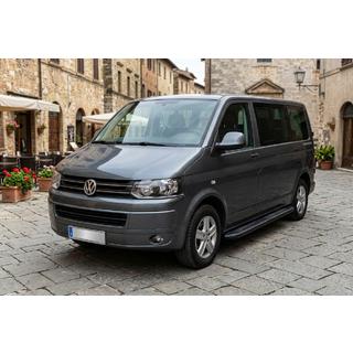 Bočné nášľapy Bosphorus Black (2 ks, hliník) Volkswagen T5 2010–2015 fotografia 1